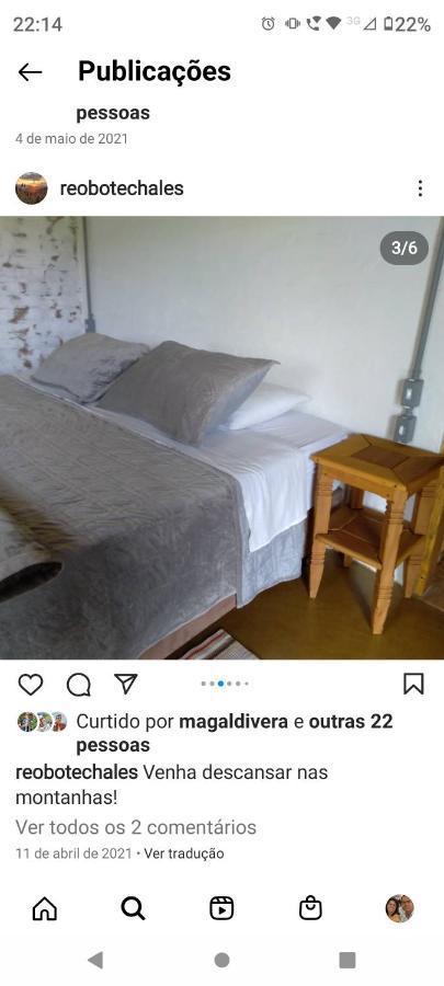 Reobote Chales São Bento do Sapucaí Exteriör bild